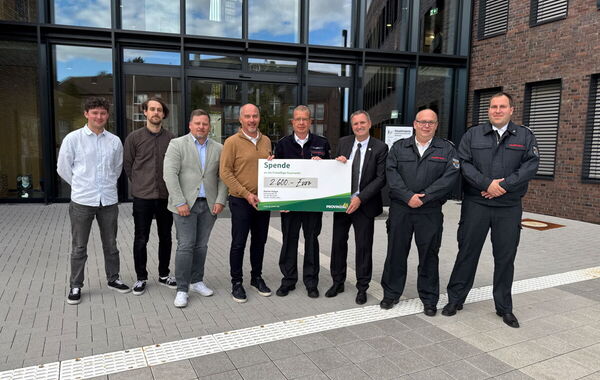 Provinzial spendet an die Freiwillige Feuerwehr