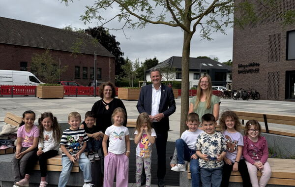 Kinder der Kita Trauminsel zu Besuch in der BMB