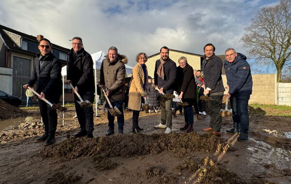 Spatenstich zur Maßnahme "Burgpark Karree"