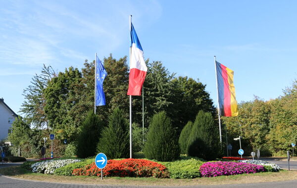 Kreisverkehr: Place de Montesson