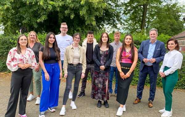 Die Auszubildenden der Stadt Baesweiler