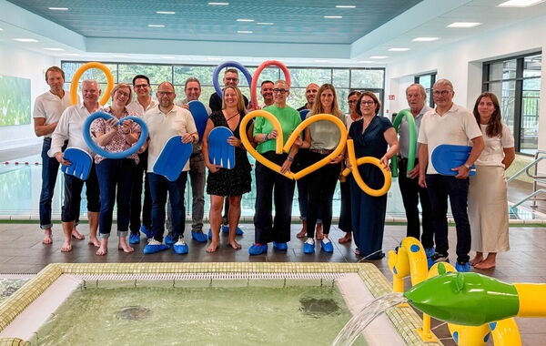 Die Organisatoren und Kooperationspartner der Schwimminitiative