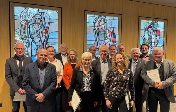 Mitglieder des Stadtrates und Ortsvorsteher verabschiedet