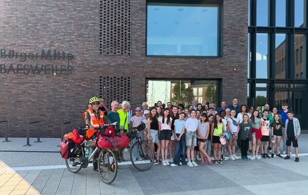 Die Besucherinnen und Besucher aus Montesson