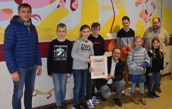 Messdiener zu Gast beim Bürgermeister