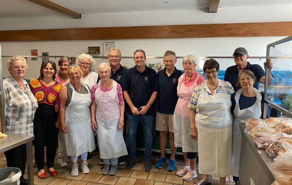 Die Ehrenamtlichen der Baesweiler Tafel