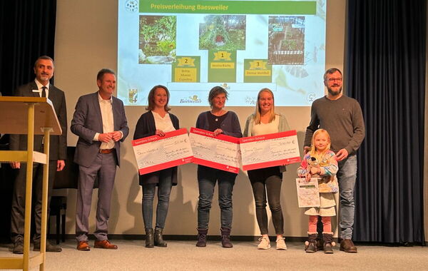 Preisverleihung "Mein essbarer Naturgarten"