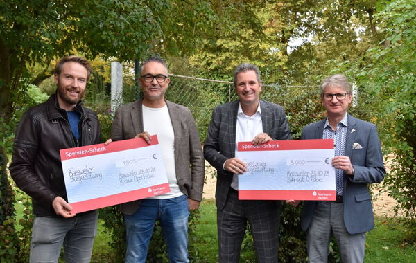 Spendenübergabe an die Baesweiler Bürgerstiftung