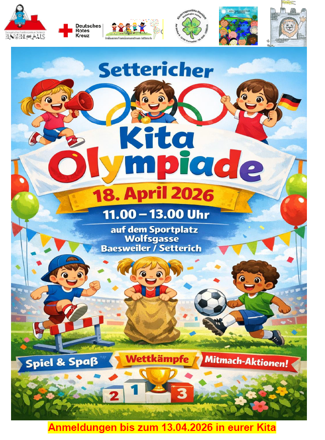 Kita-Olympiade am 18.04.2026