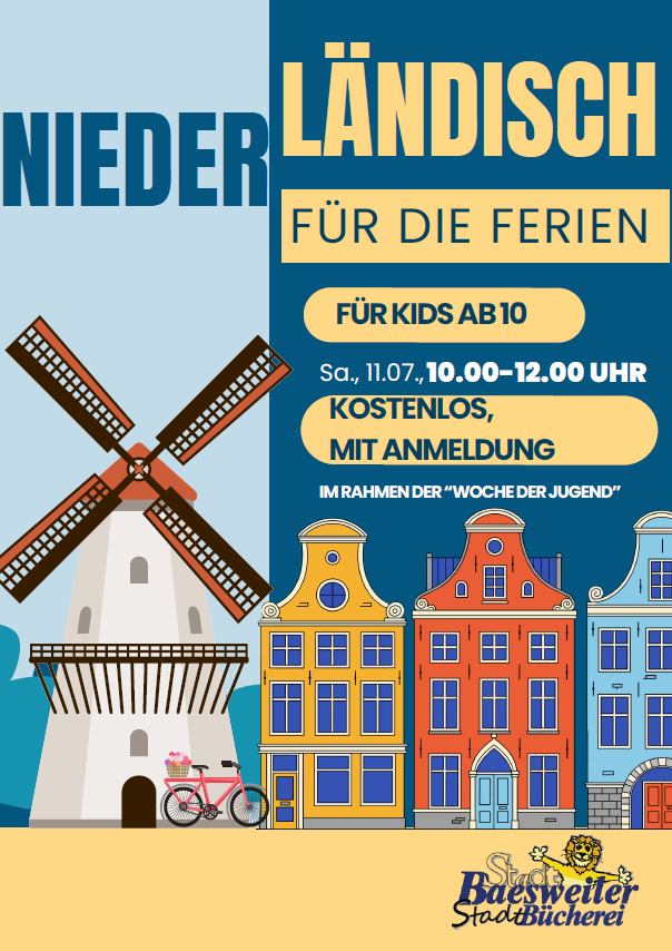 Niederländisch für Kinder: am 11.07.26
