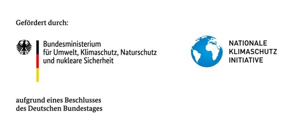 Logo Bundesministerium für Umwelt, Klimaschutz, Naturschutz und Nukleare Sicherheit sowie Logo Nationale Klimaschutzinitiative