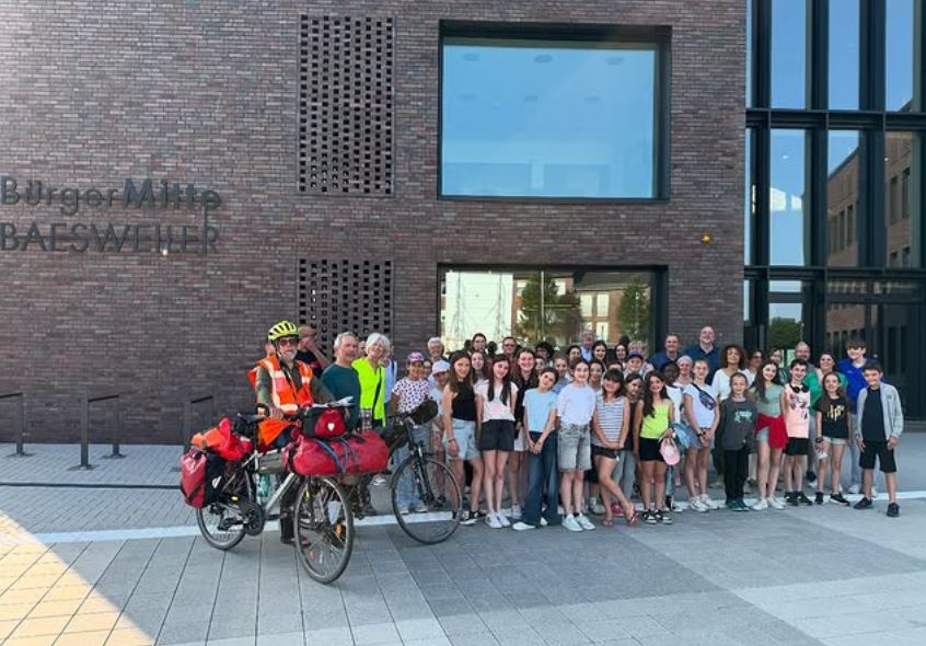 Die Besucherinnen und Besucher aus Montesson