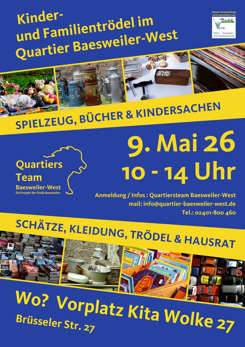 Trödel im Quartier Baesweiler-West