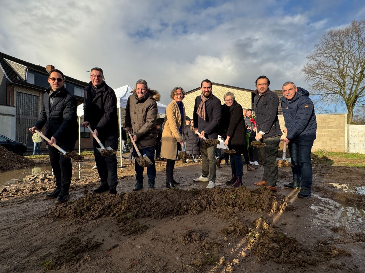Spatenstich zur Maßnahme "Burgpark Karree"