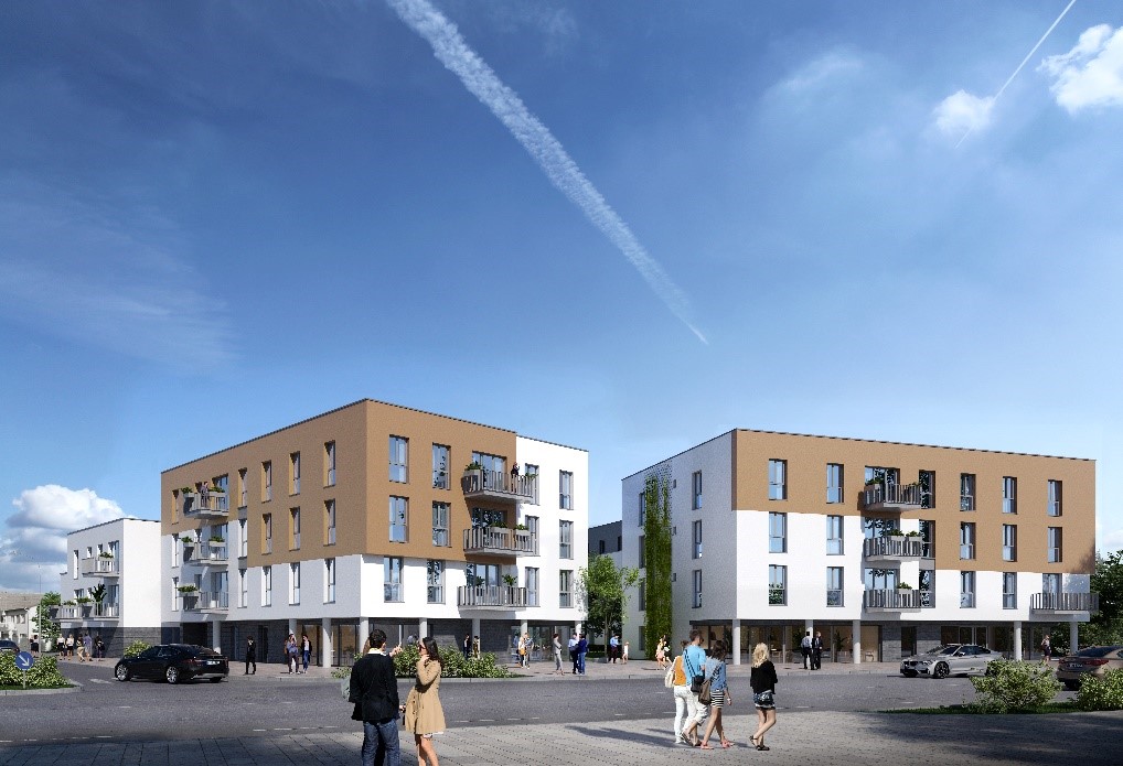 Visualisierung "Burgpark Karree"