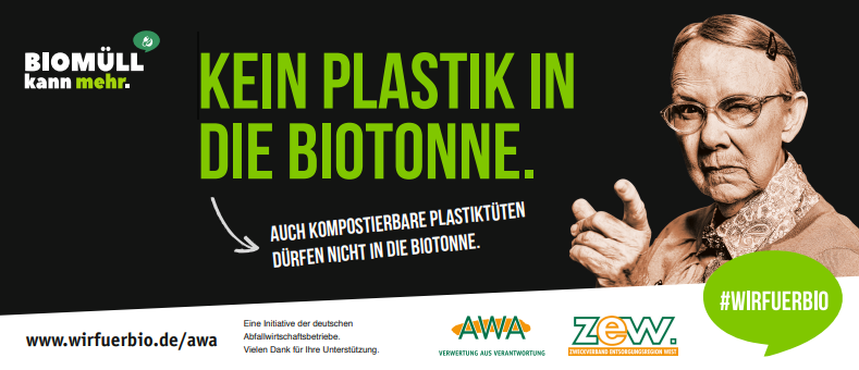 Plakat Biomüll