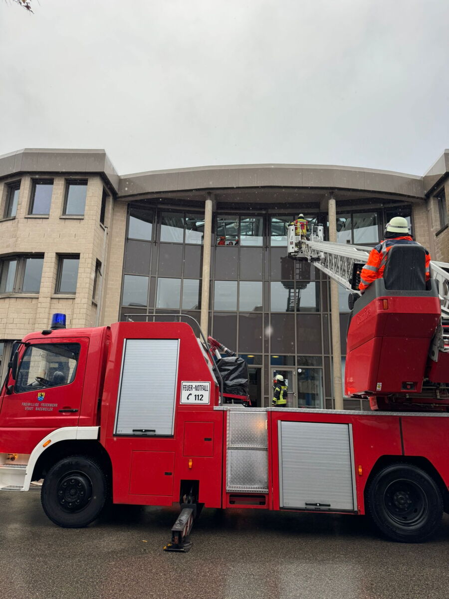 Jahreshauptübung 2025 der Freiwilligen Feuerwehr Baesweiler