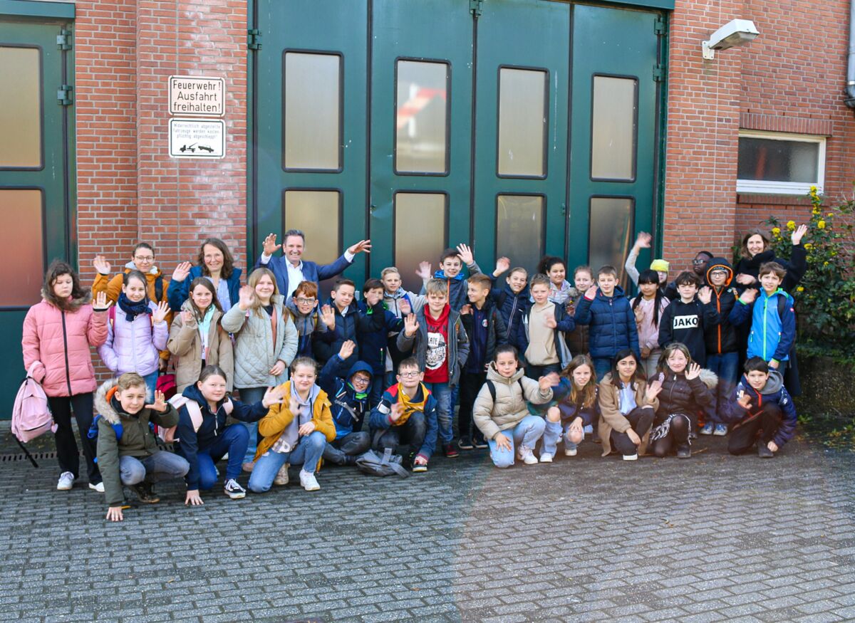 Kinder der Grundschule St. Andreas