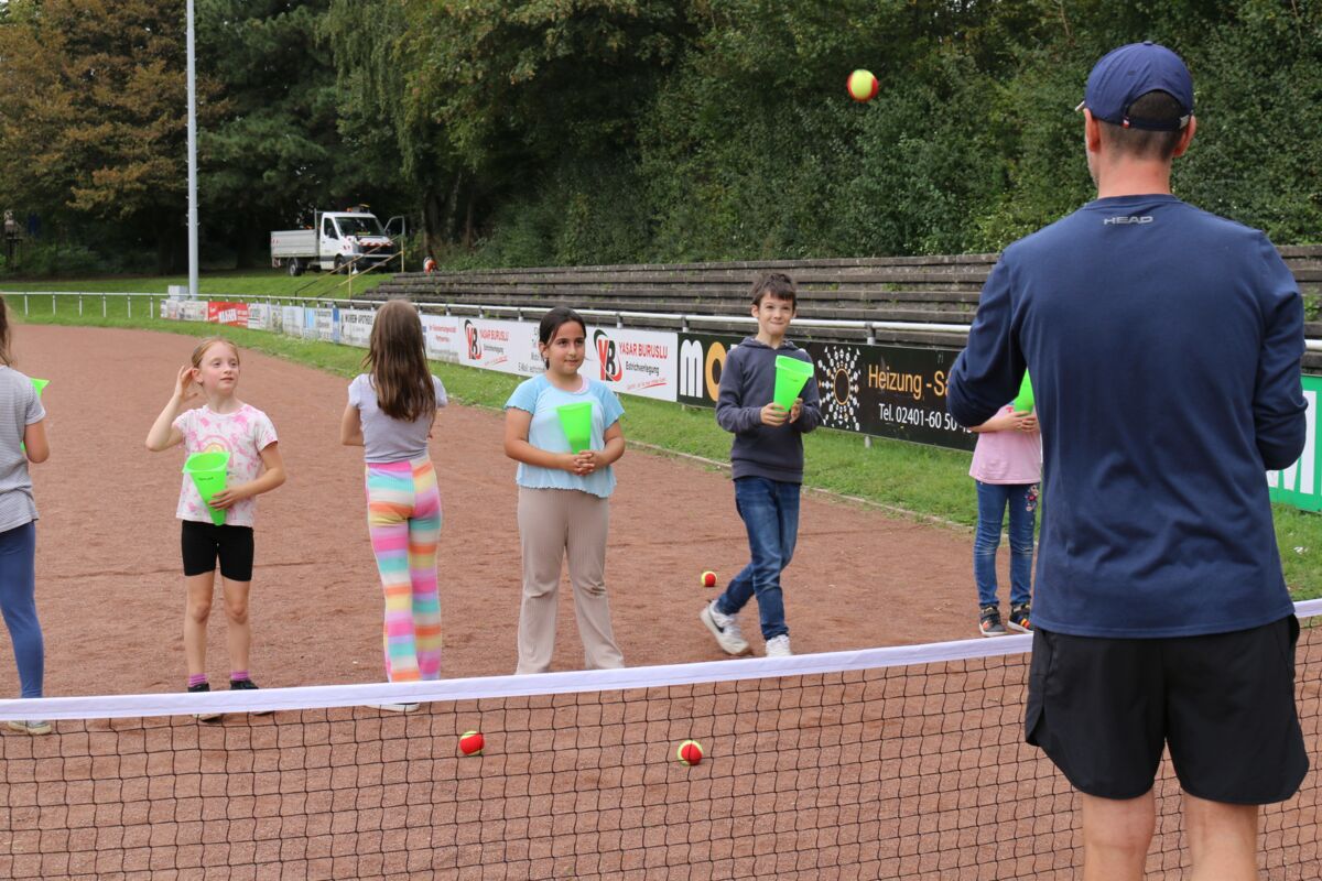 Probetraining des BTC bei FlitzKids