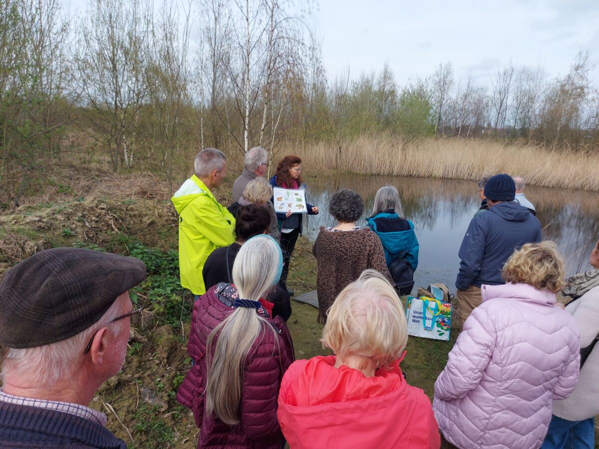 Führung durch die Kiesgrube der Fa. Schlun