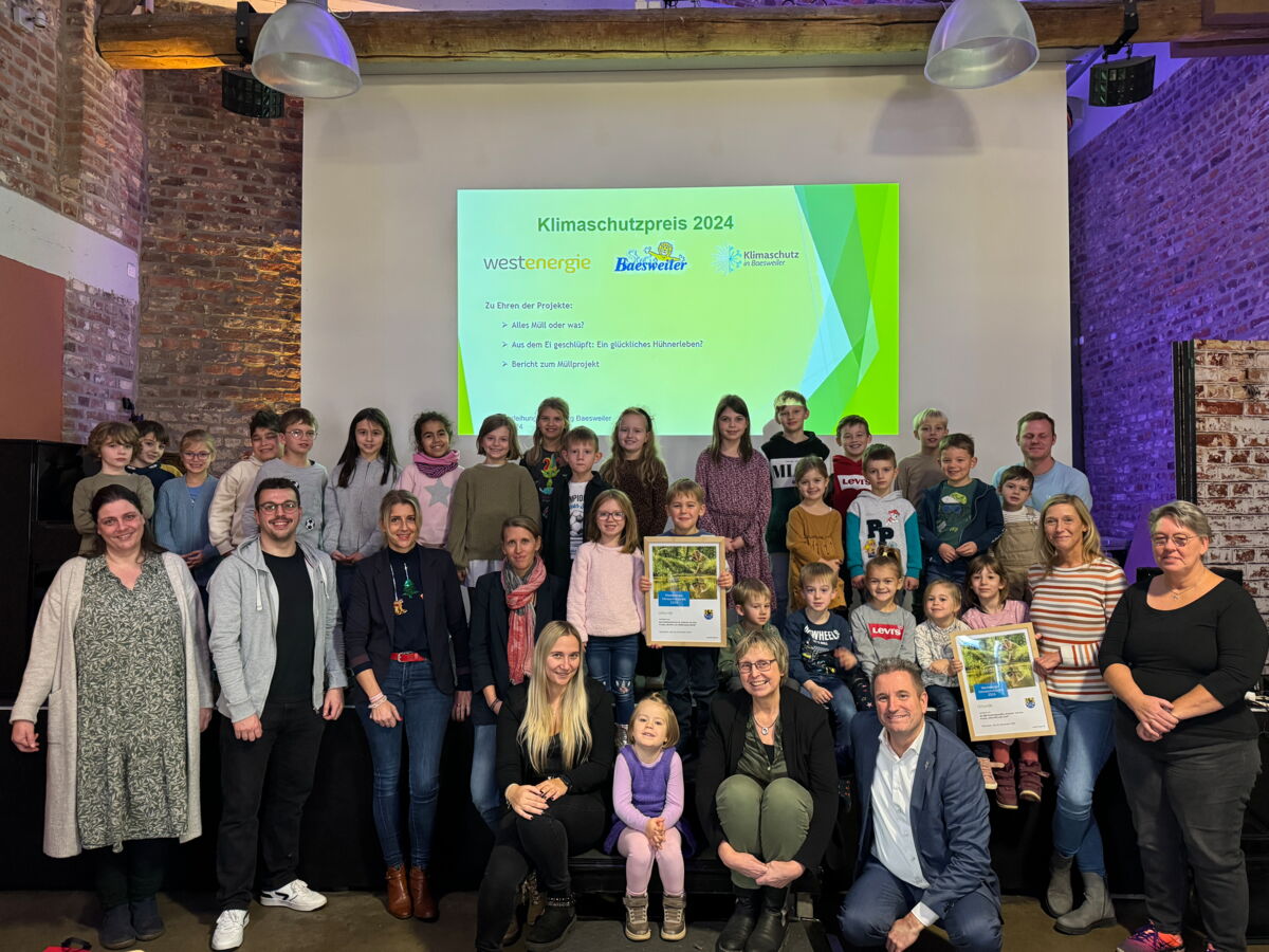 Klimaschutzpreis Westenergie 2024