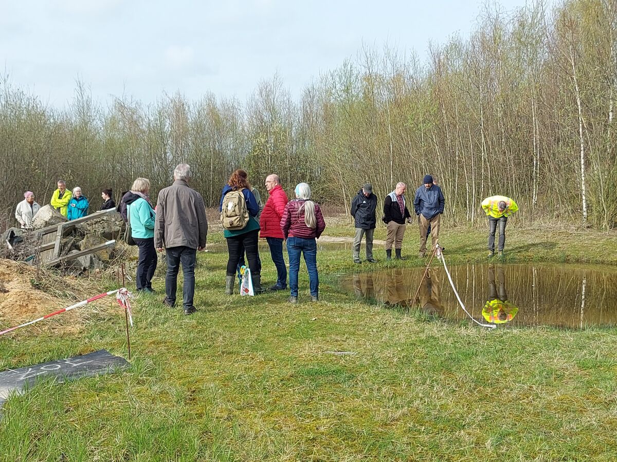 Führung durch die Kiesgrube der Fa. Schlun