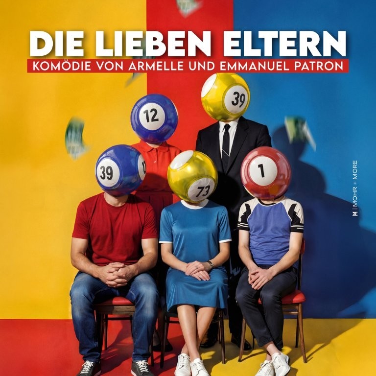 Plakat Grenzlandtheater: Die lieben Eltern