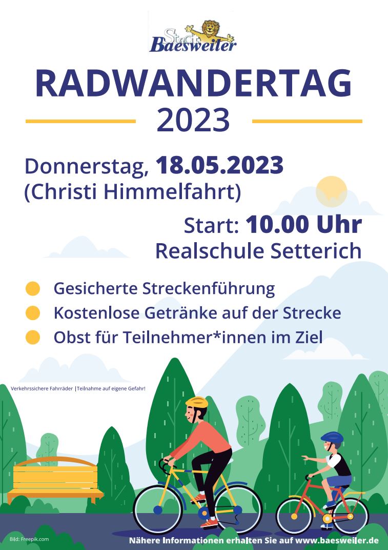 Plakat Radwandertag