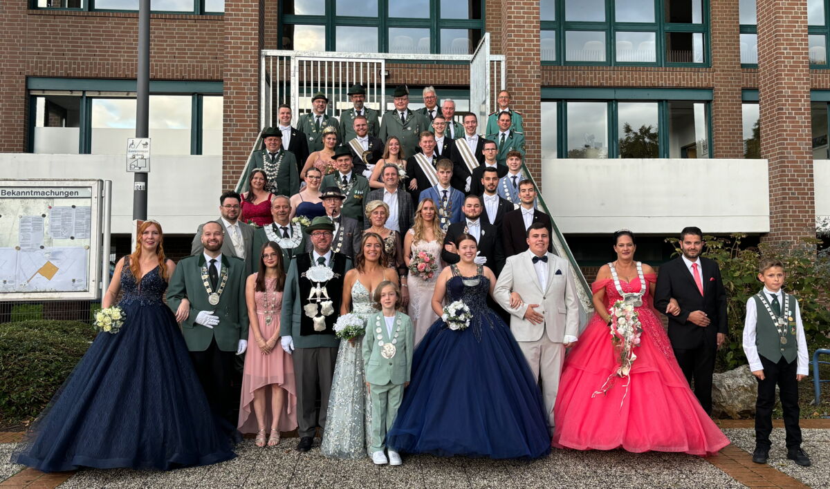 Majestäten der Schützen- und Junggesellenvereine