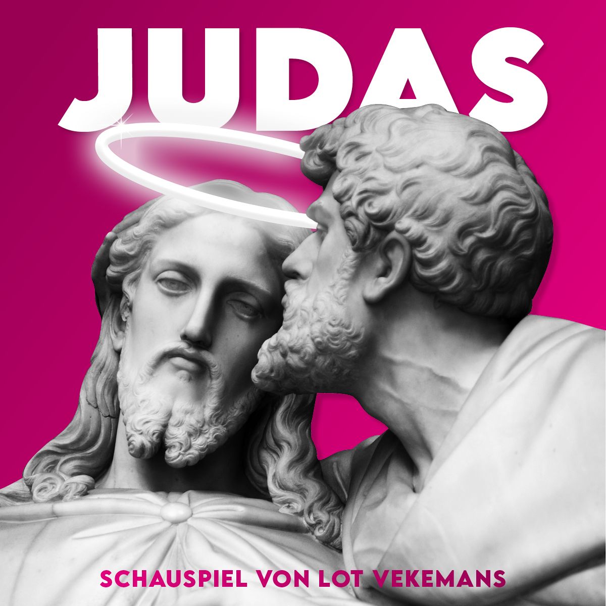 Plakat: Judas küsst Jesus