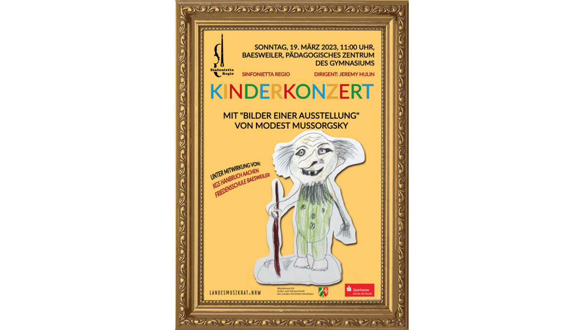 Konzert des Orchesters "Sinfonietta Regio" und mit Kindern der Friedensschule