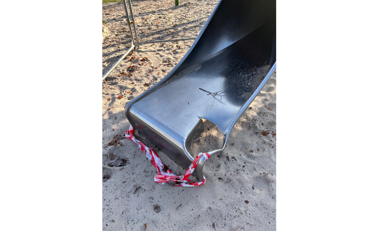 Vandalismus auf städtischen Spielplätzen