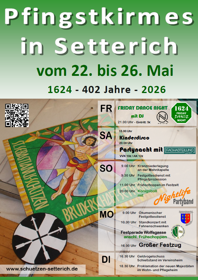 Kirmes in Setterich - Plakat