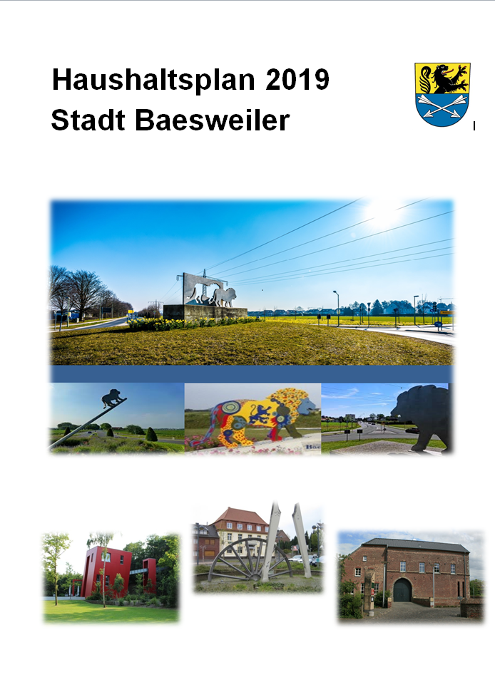 Titelbild des Haushaltsplans