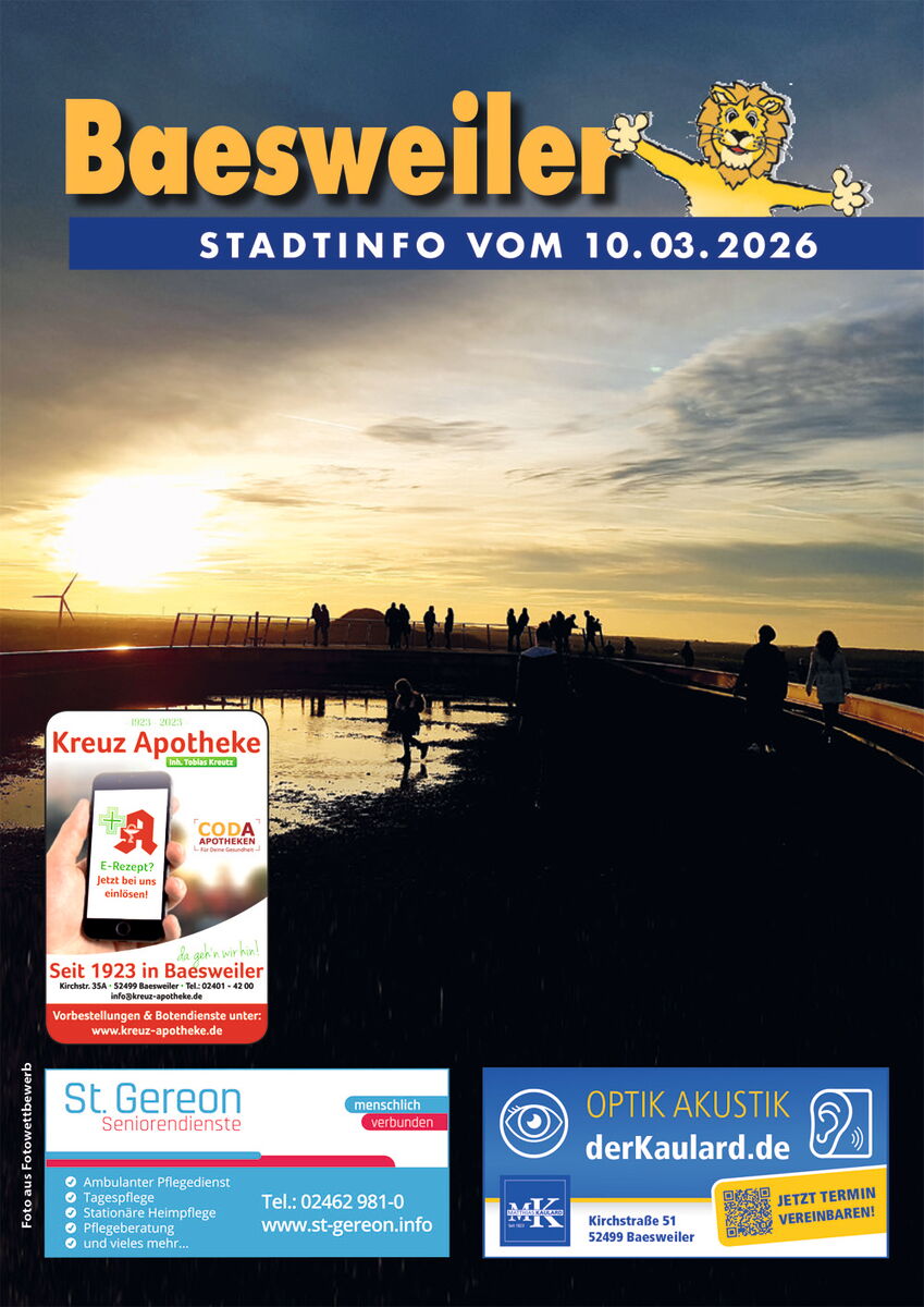 Download Stadtinfo vom 10.03.2026